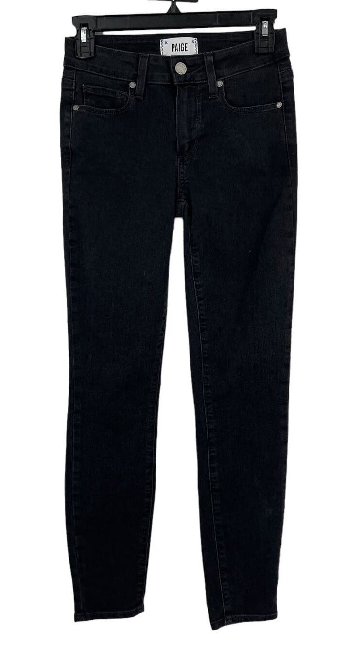 Paige Jeans Verdugo ankle skinny black size 24